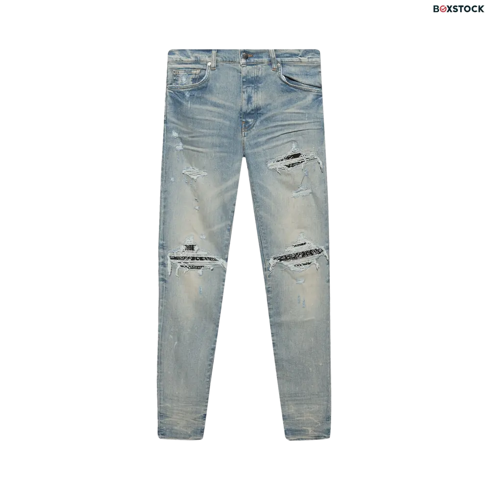 Amiri MX1 Bandana Jean 'Clay Indigo' Blue Spring/Summer 2022