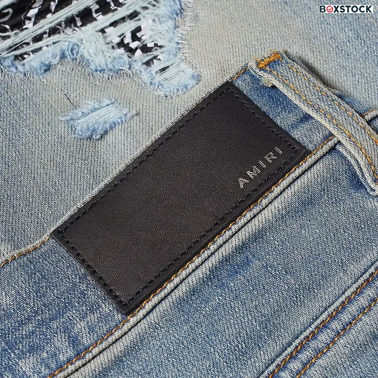 Amiri MX1 Bandana Jean 'Clay Indigo' Blue Spring/Summer 2022