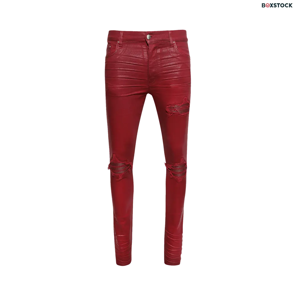 Amiri MX1 Jean 'Burgundy' Red Fall/Winter 2024