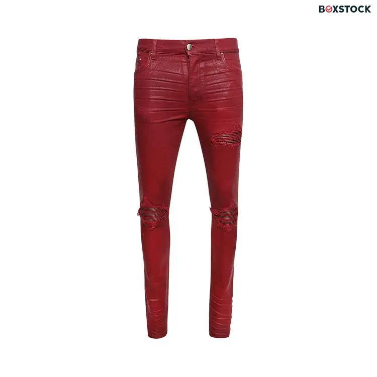 Amiri MX1 Jean 'Burgundy' Red Fall/Winter 2024
