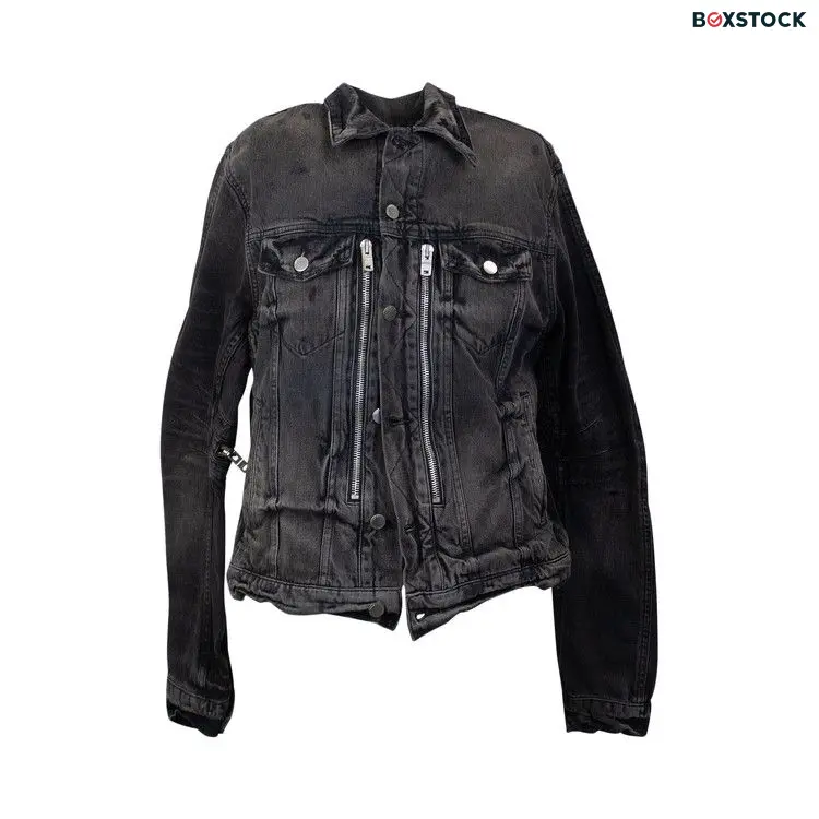 Amiri MX2 Trucker Jacket 'Black'