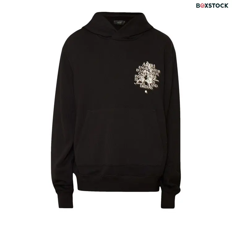 Amiri Precious Memories Hoodie 'Black' Spring/Summer 2023