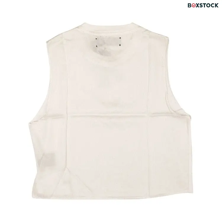 Amiri Shotgun Cropped Muscle Tank 'White'