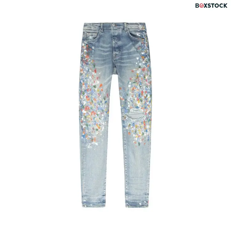 Amiri Skinny Painter Jean 'Clay Indigo' Blue Resort 2022