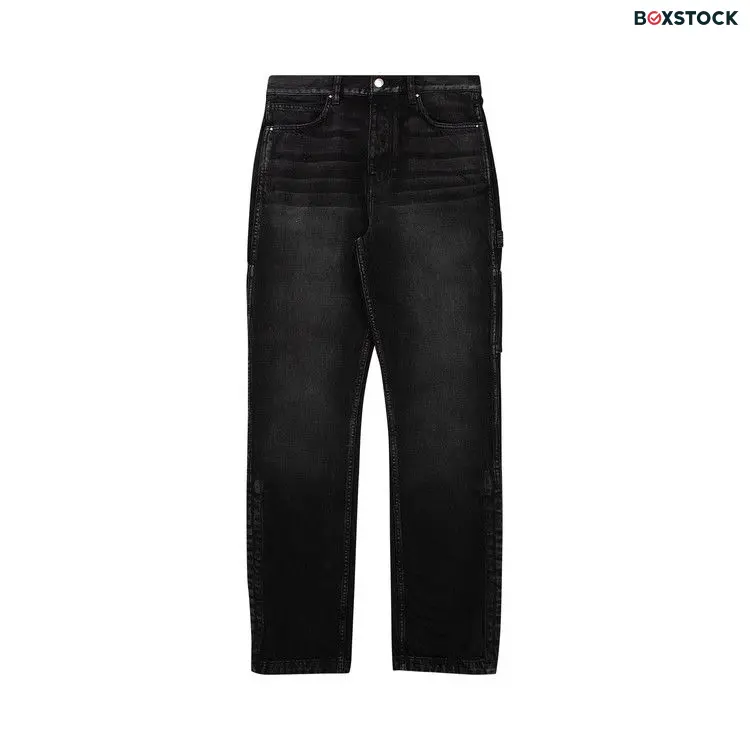 Amiri Stack Workman Jean 'Aged Black' Spring/Summer 2023