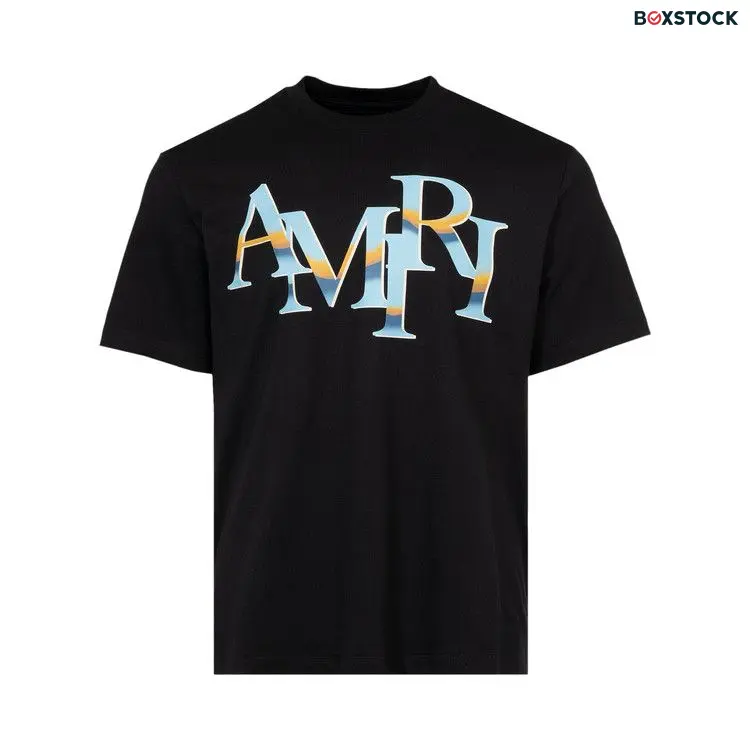 Amiri Staggered Chrome Tee 'Black' Fall/Winter 2023