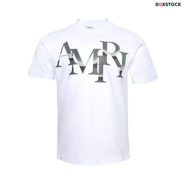 Amiri Staggered Chrome Tee 'White' Spring/Summer 2024