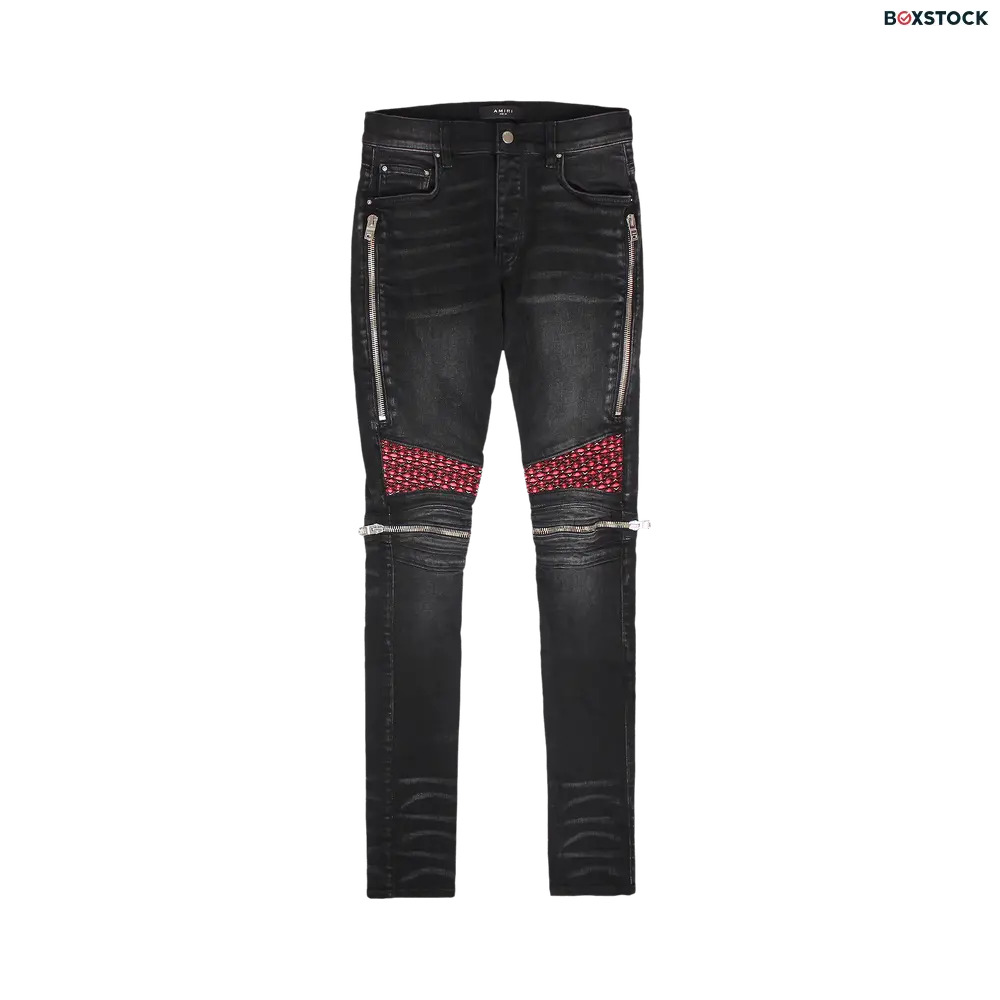 Amiri Velvet PJ MX2 Jean 'Aged Black' Fall/Winter 2021