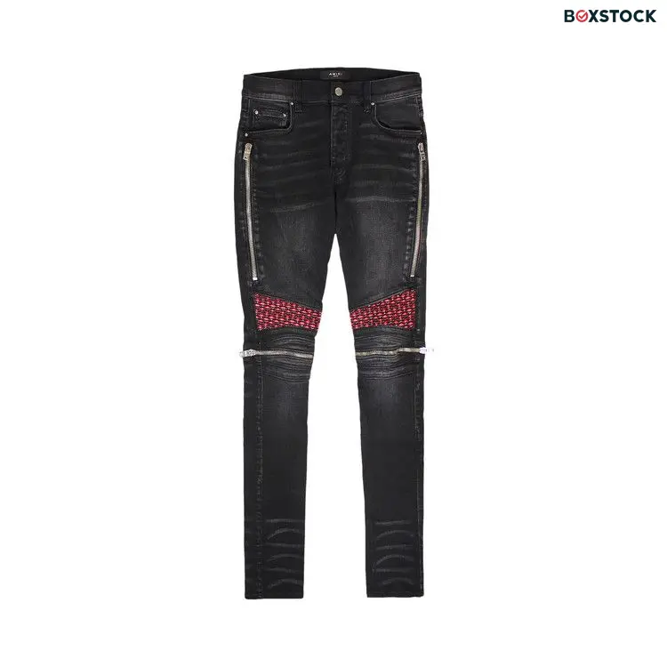 Amiri Velvet PJ MX2 Jean 'Aged Black' Fall/Winter 2021