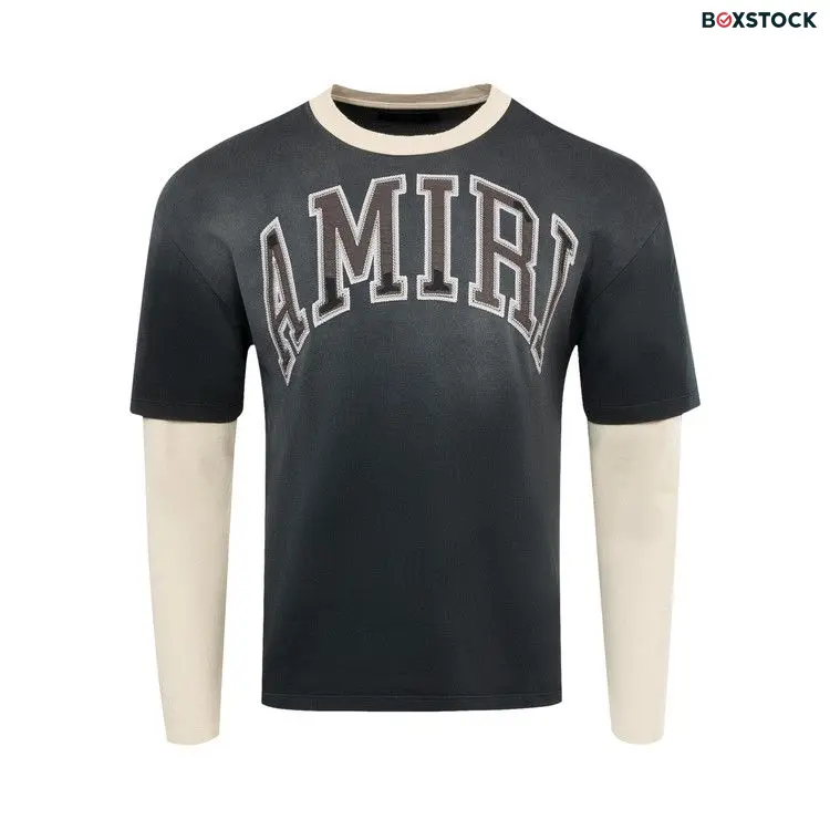 Amiri Vintage Long-Sleeve Tee 'Black'