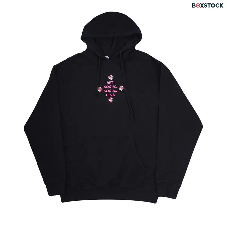 Anti Social Social Club 2 Much Hoodie 'Black'
