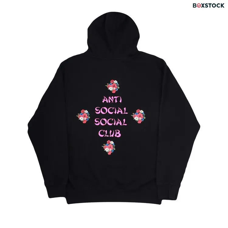 Anti Social Social Club 2 Much Hoodie 'Black'