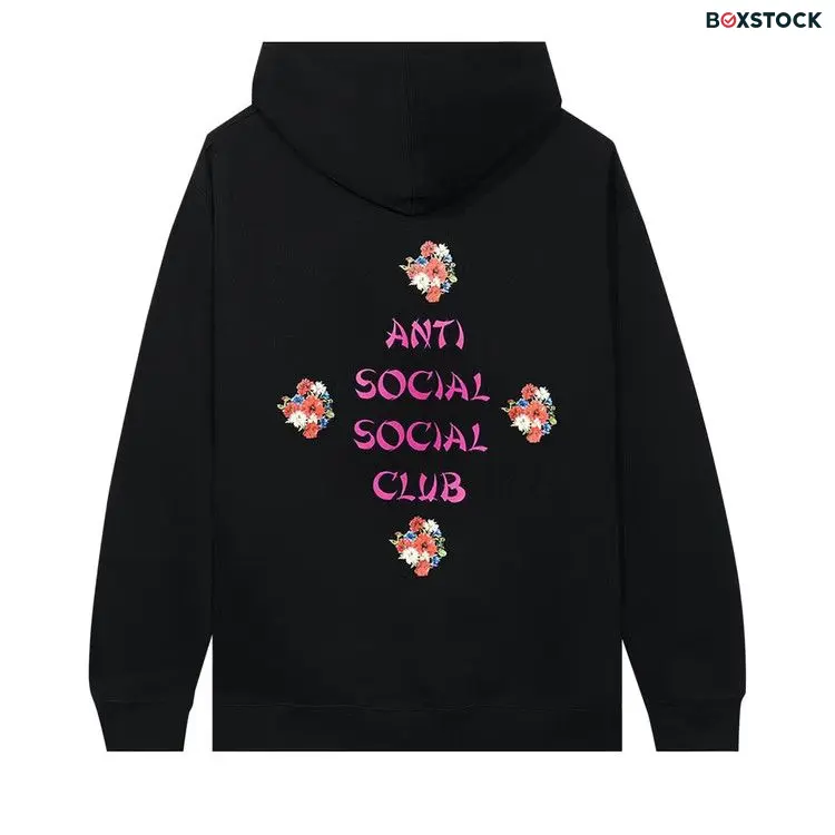 Anti Social Social Club 2 Much Of Heaven Hoodie 'Black'