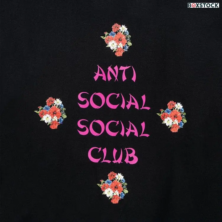 Anti Social Social Club 2 Much Of Heaven Hoodie 'Black'