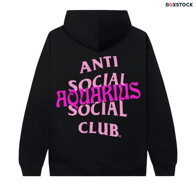 Anti Social Social Club Aquarius Hoodie 'Black' Fall/Winter 2021