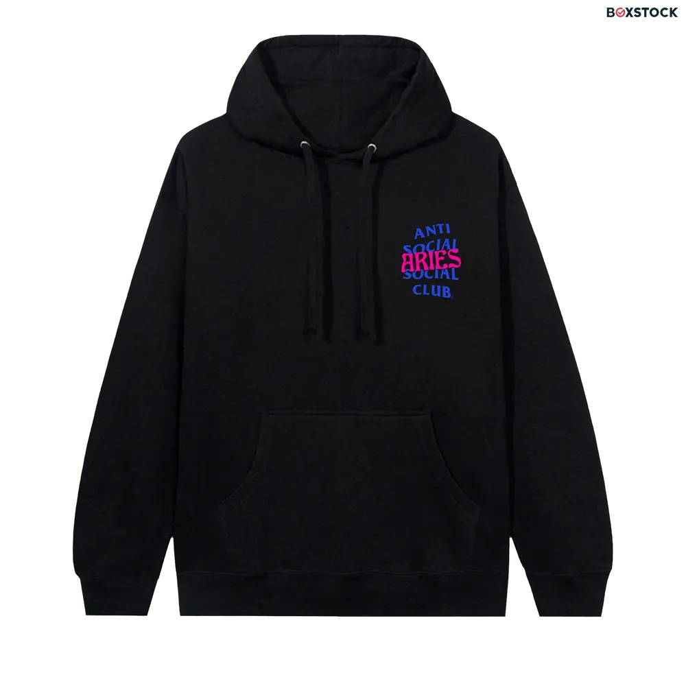Anti Social Social Club Aries Hoodie 'Black' Fall/Winter 2021