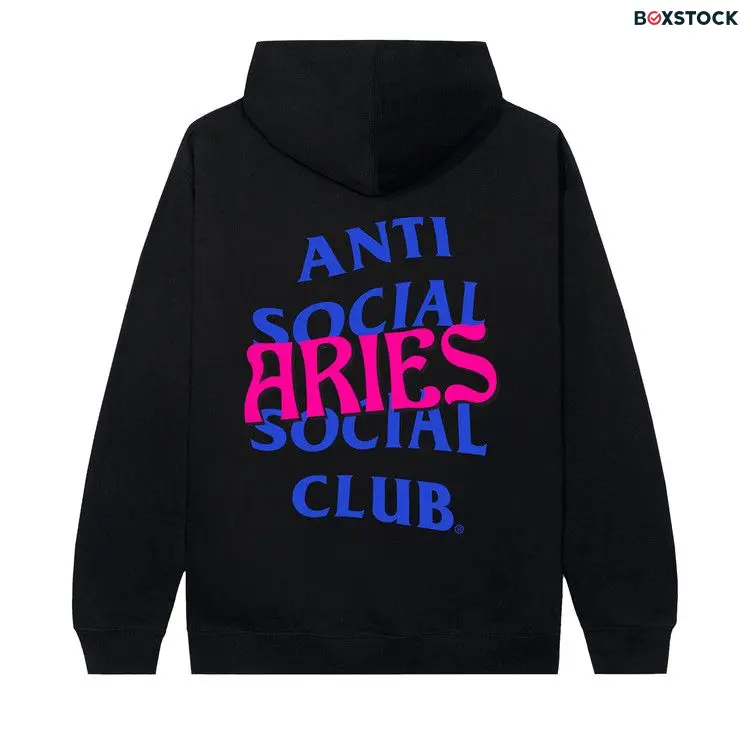 Anti Social Social Club Aries Hoodie 'Black' Fall/Winter 2021