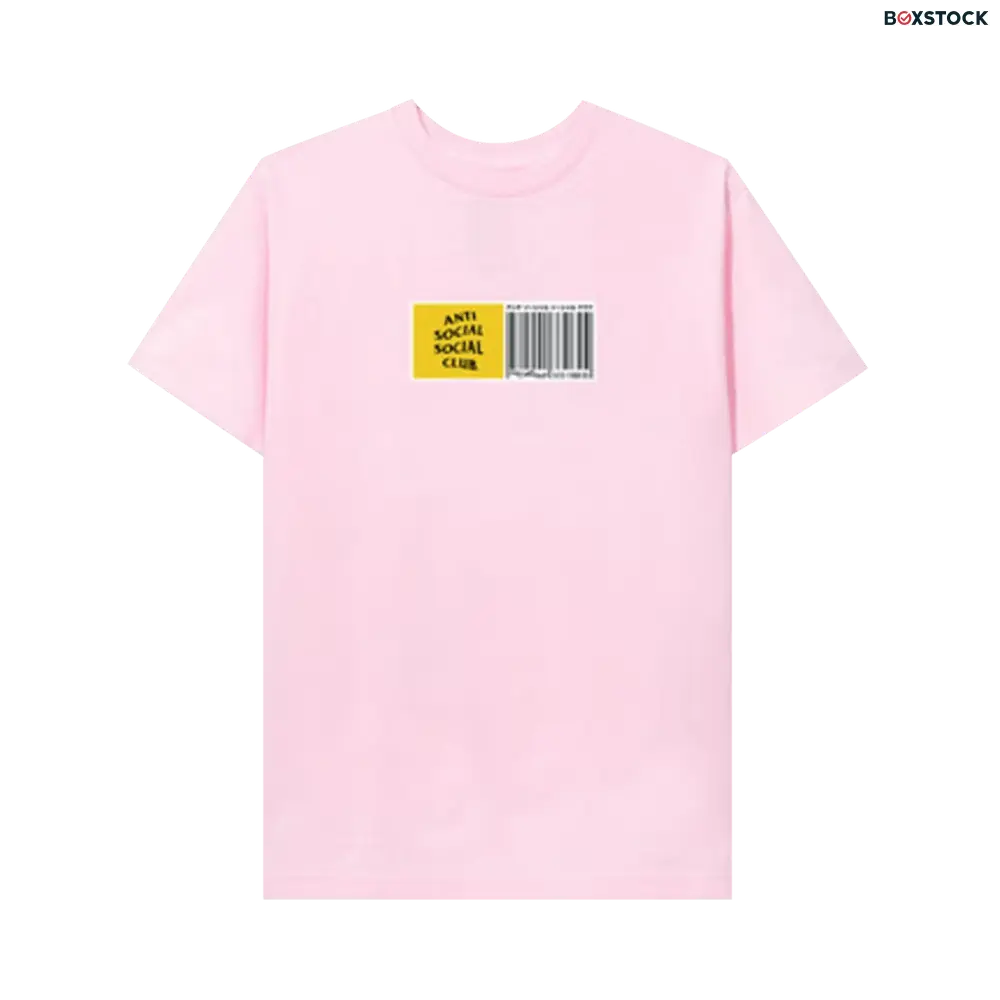 Anti Social Social Club Baguette Tee (Japan Exclusive) 'Pink' Fall/Winter 2020