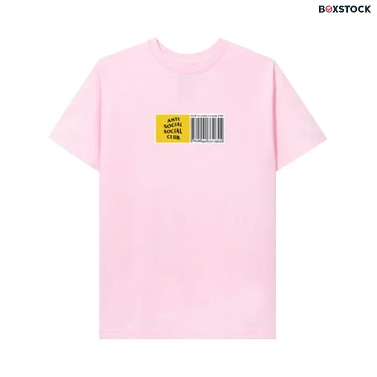 Anti Social Social Club Baguette Tee (Japan Exclusive) 'Pink' Fall/Winter 2020