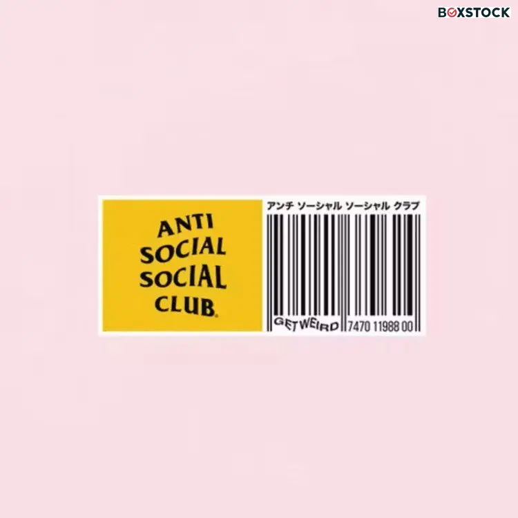 Anti Social Social Club Baguette Tee (Japan Exclusive) 'Pink' Fall/Winter 2020 0657-1FW200103BTJE-PINK