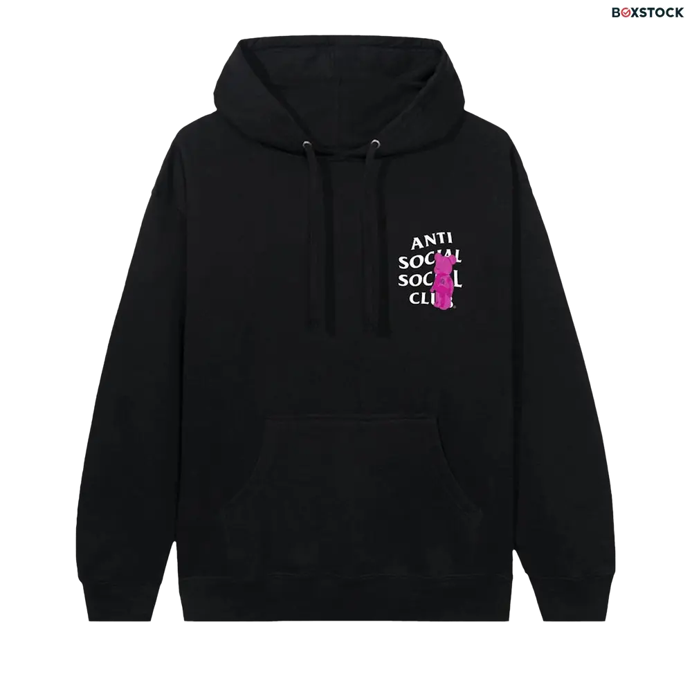 Anti Social Social Club Bearbrick Hoodie 'Black' Fall/Winter 2020