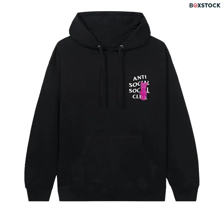 Anti Social Social Club Bearbrick Hoodie 'Black' Fall/Winter 2020