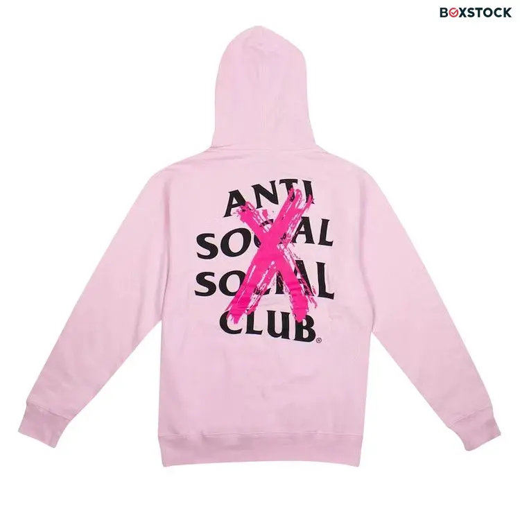 Anti Social Social Club Cancelled Hoodie 'Pink' Fall/Winter 2021