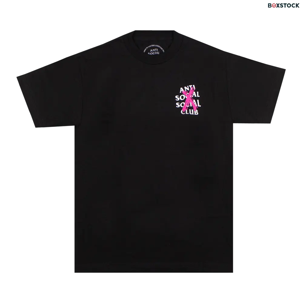 Anti Social Social Club Cancelled T-Shirt 'Black' Spring/Summer 2019