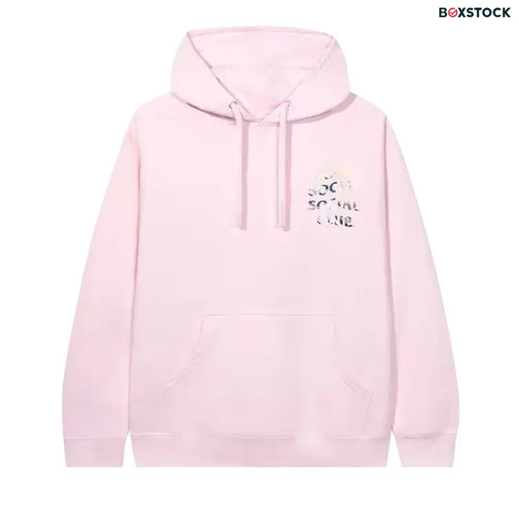 Anti Social Social Club Car Pile-Up Tonkotsu Logo Hoodie (Japan Exclusive) 'Pink' Fall/Winter 2020