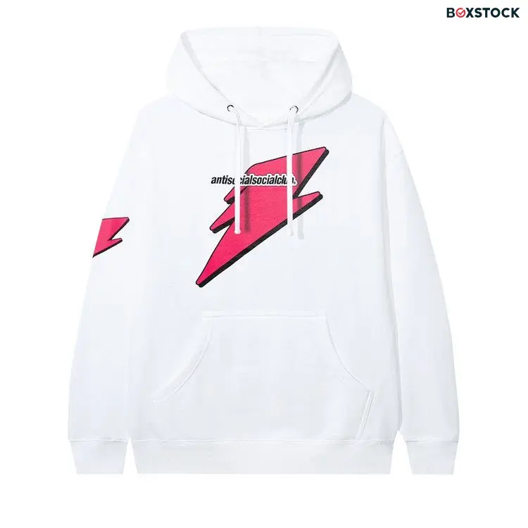 Anti Social Social Club Careless Bolt Hoodie 'White' Fall/Winter 2020