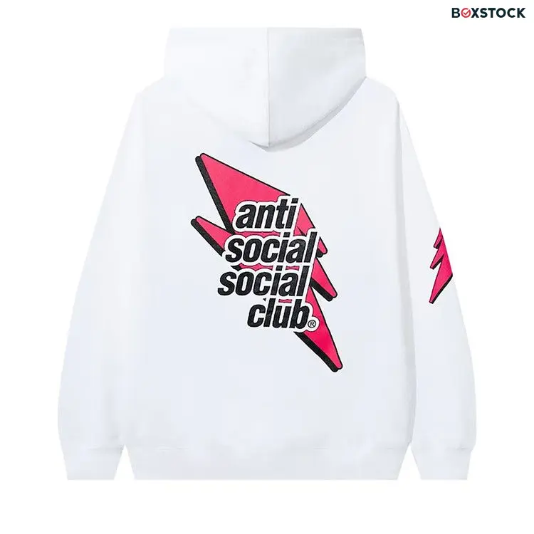 Anti Social Social Club Careless Hoodie 'White/Pink' Fall/Winter 2020