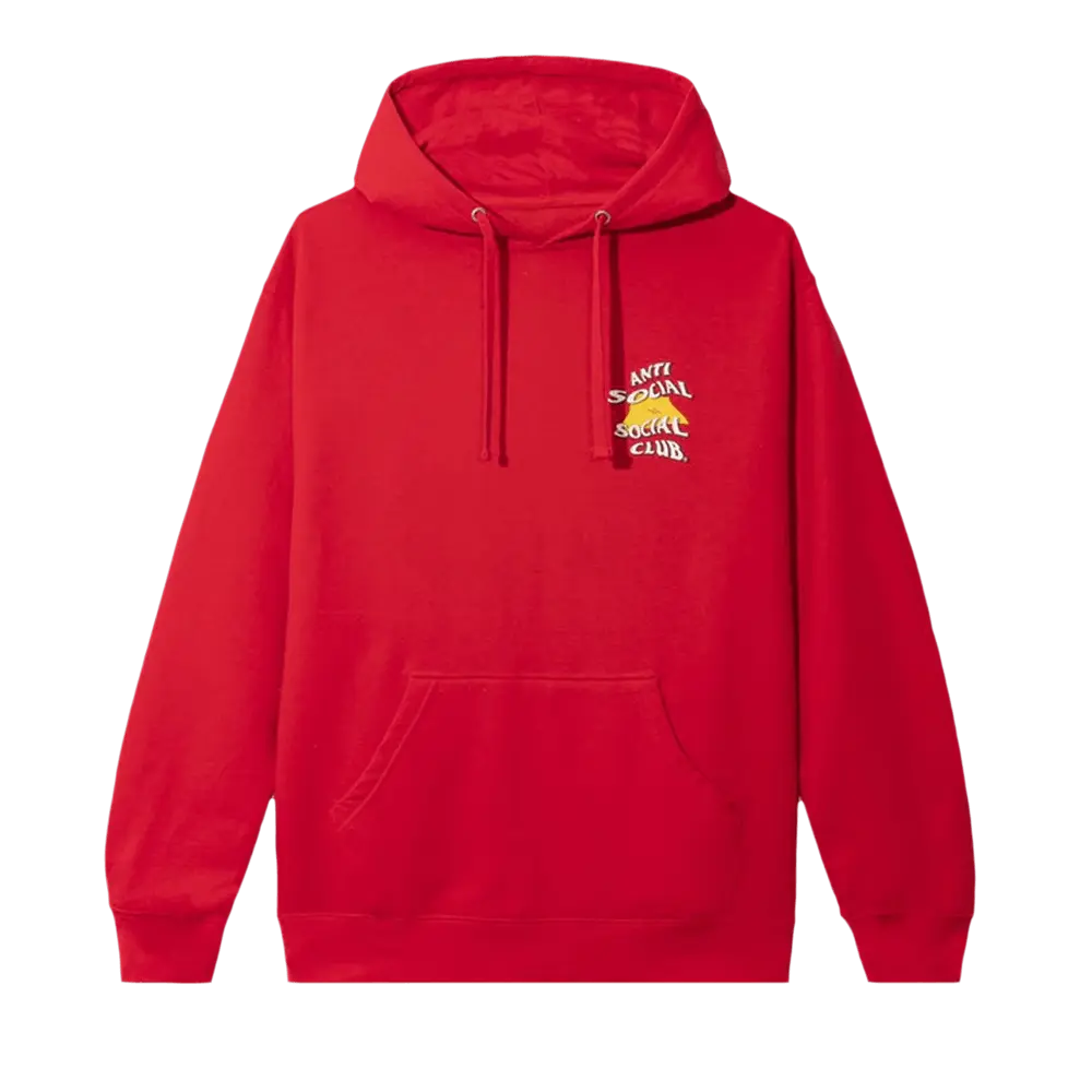 Anti Social Social Club New Mexico Hoodie 'Red'