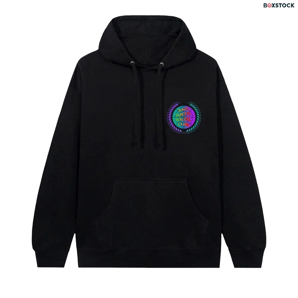 anti social social club Anti Social Social Club New World Boredom Hoodie 'Black'