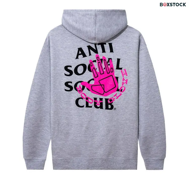 Anti Social Social Club Spray Pullover 'Grey Heather' Fall/Winter 2023