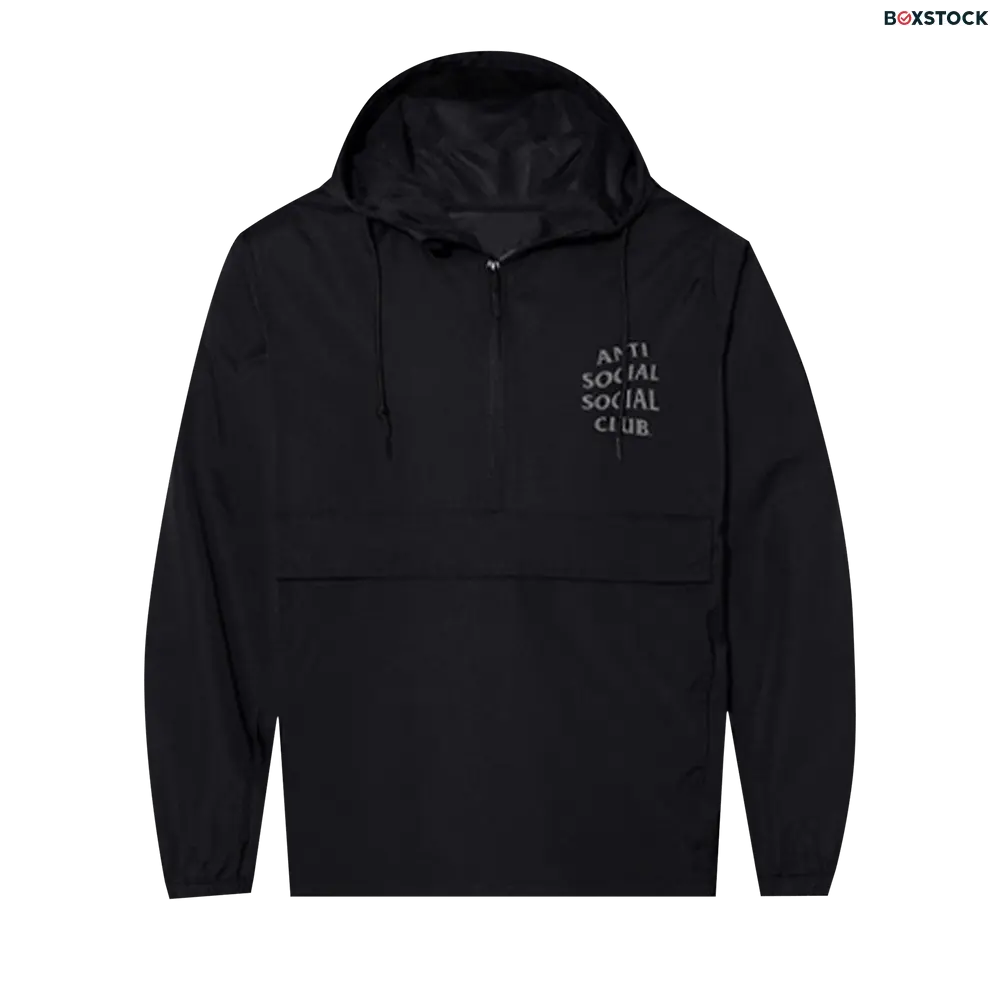Anti Social Social Club The Ghost Of You And Me Anorak 'Black'