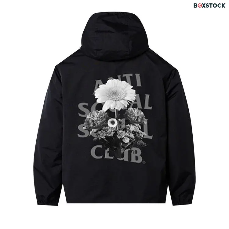 Anti Social Social Club The Ghost Of You And Me Anorak 'Black'