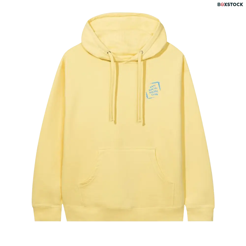anti social social club Anti Social Social Club Toy Hoodie 'Yellow' Fall/Winter 2020
