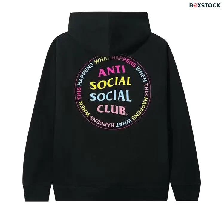 Anti Social Social Club What Happened Hoodie 'Black' Spring/Summer 2021