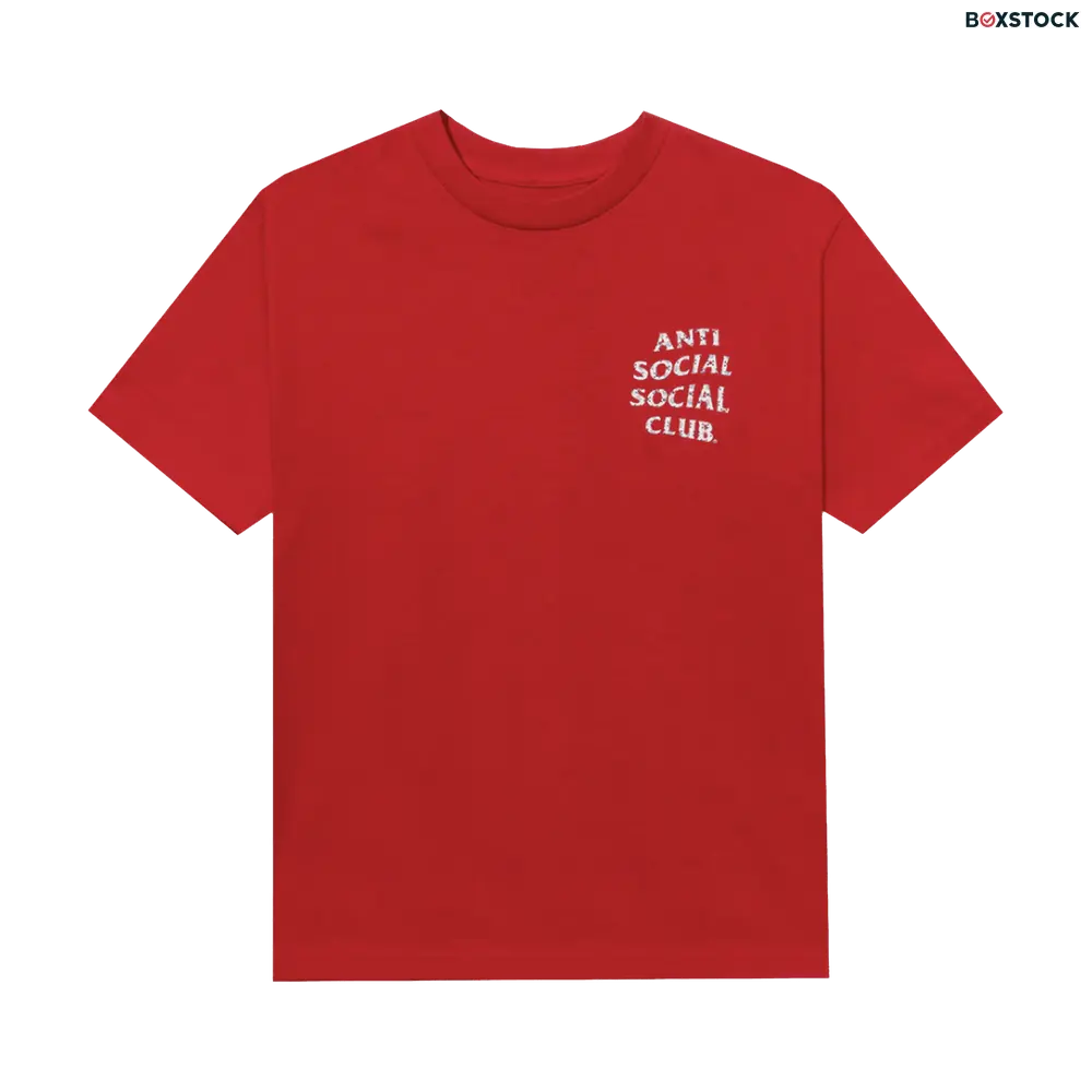 anti social social club Anti Social Social Club x Case Study Flag Tee 'Red' Spring/Summer 2022