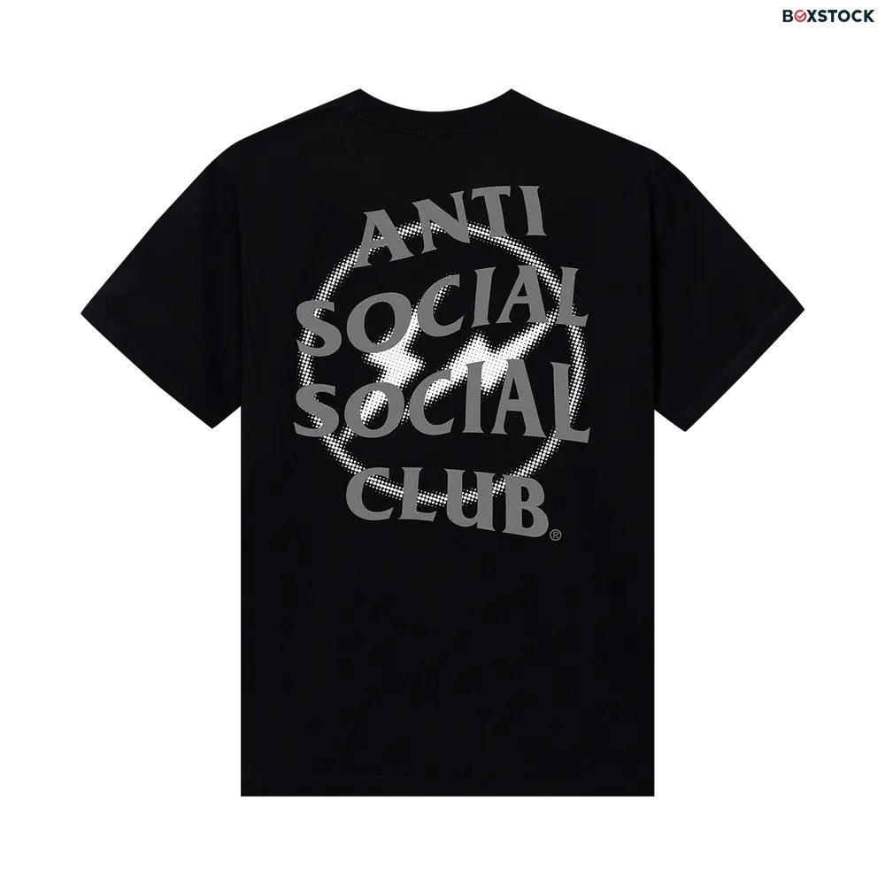 anti social social club Anti Social Social Club x Fragment Design Half Tone Logo Tee 'Black/Grey' Fall/Winter 2023