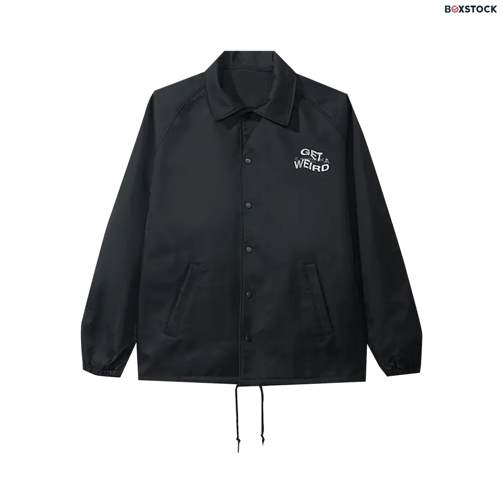 anti social social club Anti Social Social Club x Mastermind Get Weird Coach Jacket 'Black' Fall/Winter 2019
