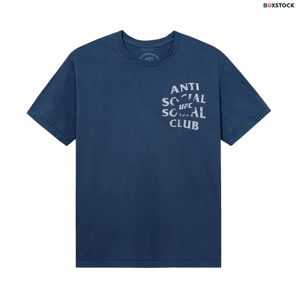 anti social social club Anti Social Social Club x UFC Ultimatum Tee 'Blue' Fall/Winter 2023 0657-1FW2313XUUT-BLUE