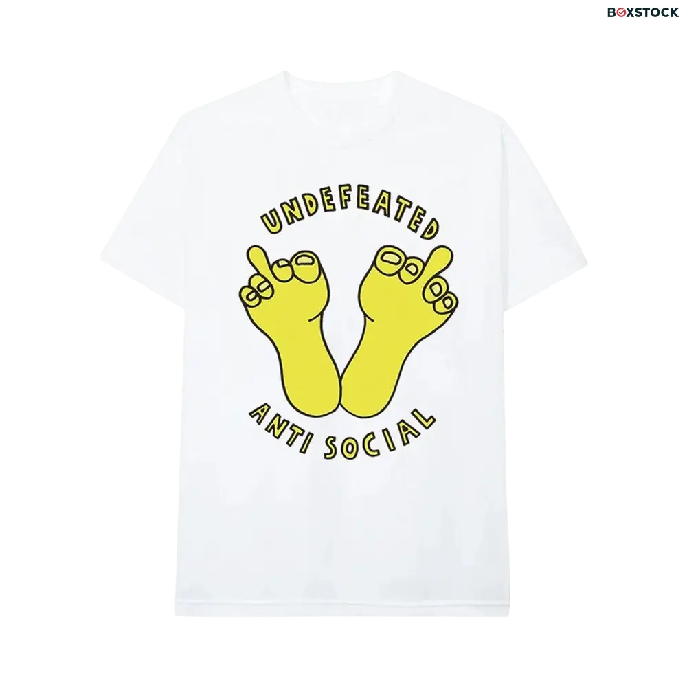 anti social social club Anti Social Social Club x Undefeated Tee 'White' Fall/Winter 2020
