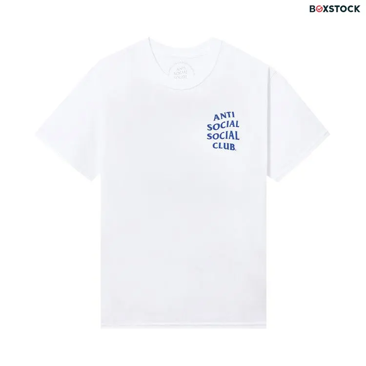 Anti Social Social Club Zig-Zag Tee 'White' Fall/Winter 2024