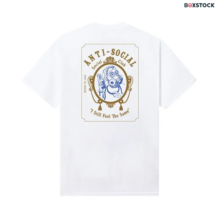 Anti Social Social Club Zig-Zag Tee 'White' Fall/Winter 2024