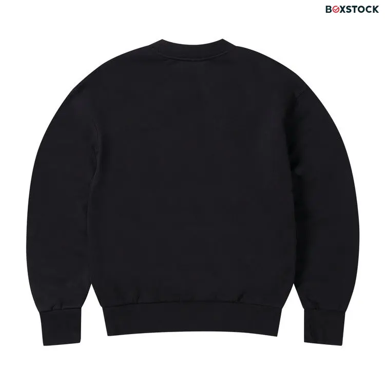 Aries Kasper Crewneck Sweatshirt 'Black' Spring/Summer 2024