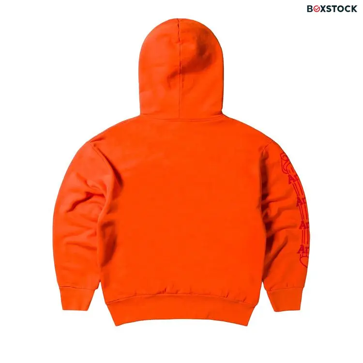 Aries Logo Print Hoodie 'Orange' Fall/Winter 2023