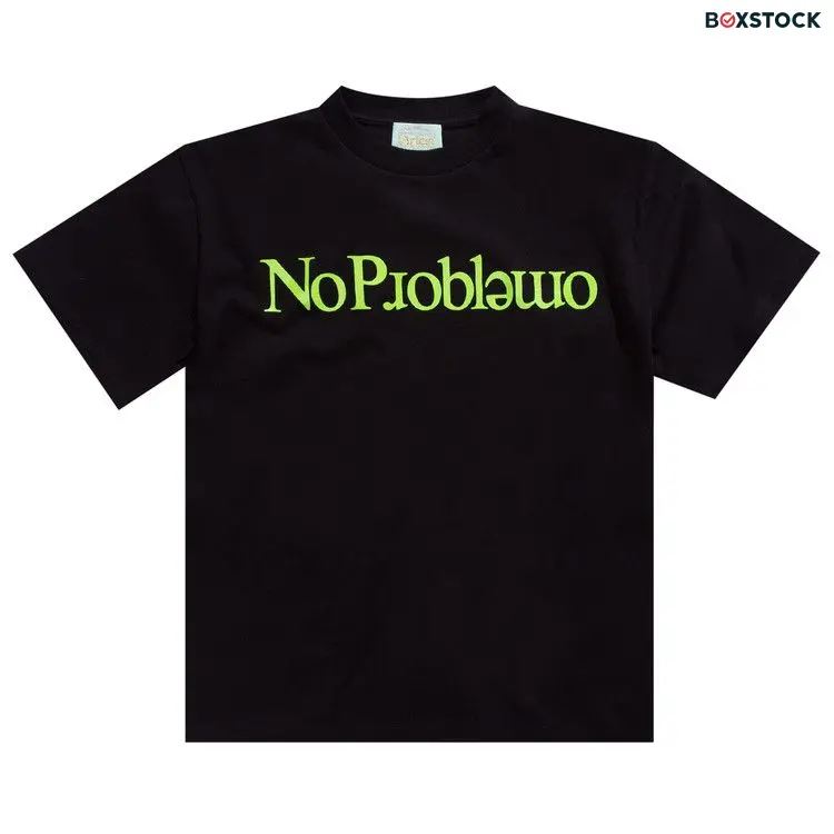 Aries No Problemo Tee 'Black' Fall/Winter 2020