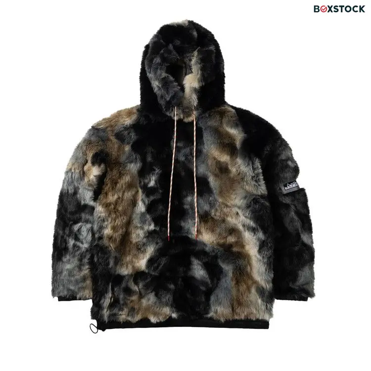 Aries Oversized Yeti Hoodie 'Brown' Fall/Winter 2023