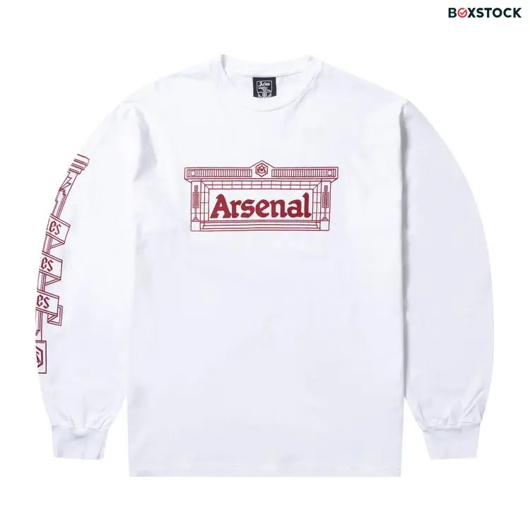 Aries x Arsenal J'Adoro Short-Sleeve Tee 'White' Fall/Winter 2024